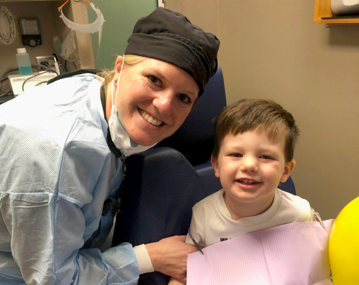 Kids dentist visit - Manhattan KS